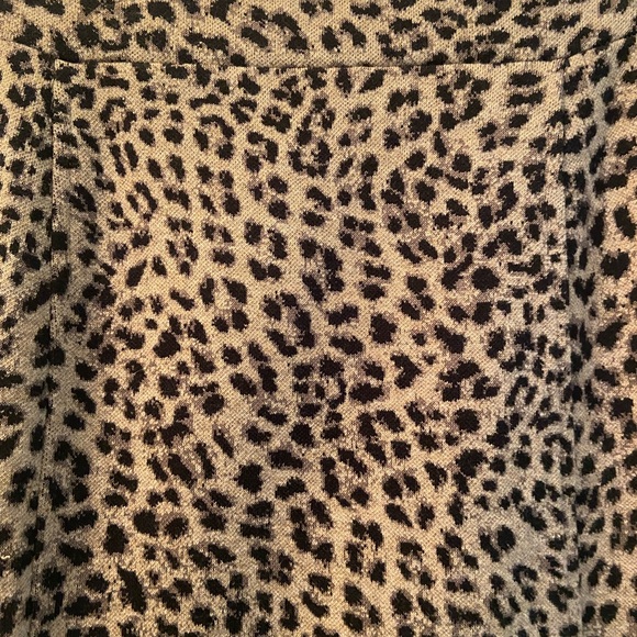 Nic + Zoe Leopard print pencil  skirt size M - Picture 6 of 10